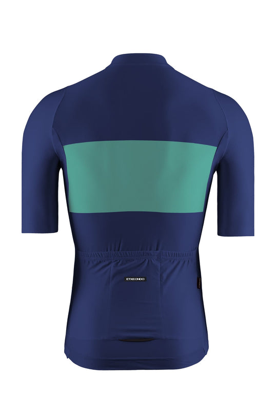 ETXEONDO BIKO Azul Maillot Hombre