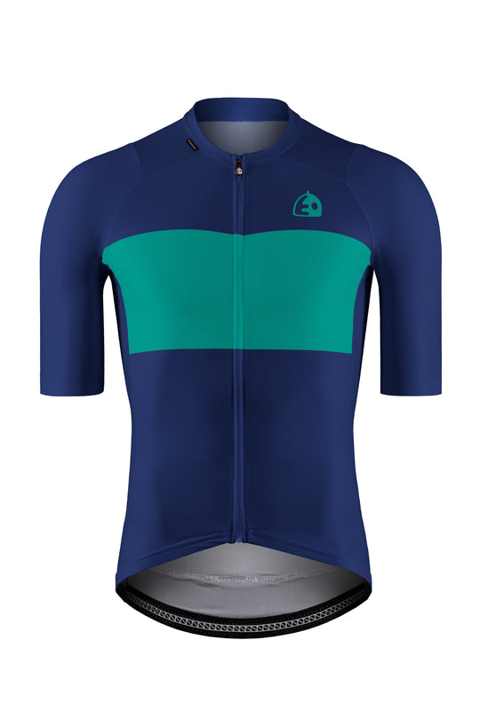 ETXEONDO BIKO Azul Maillot Hombre
