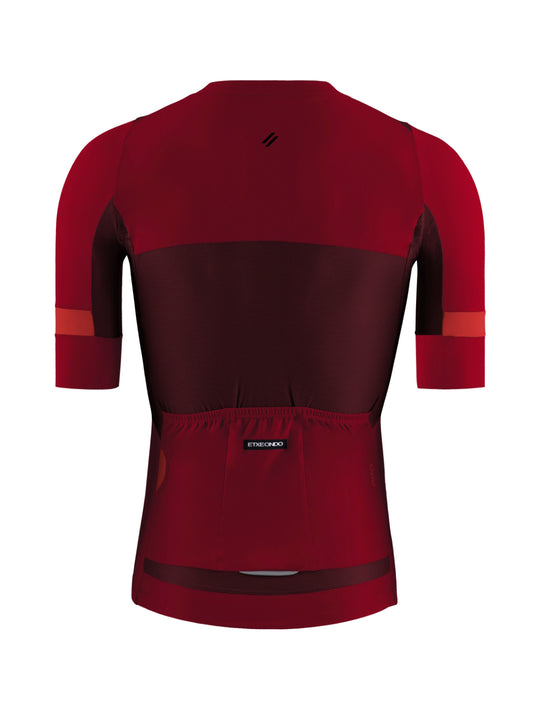ETXEONDO Mendi Granate/Rojo Maillot Hombre