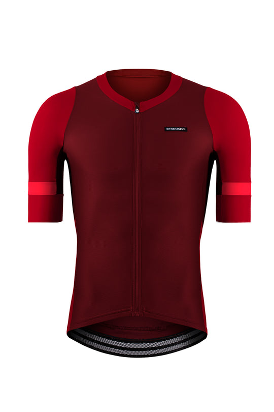 ETXEONDO Mendi Granate/Rojo Maillot Hombre