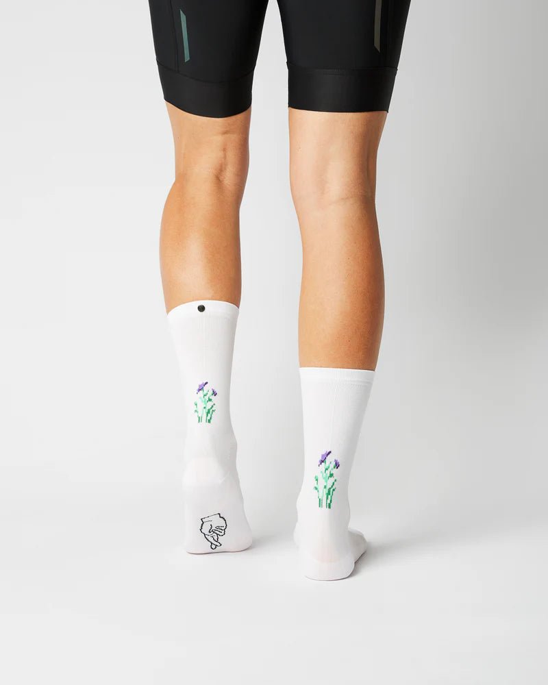 FINGERSCROSSED CLASSIC SOUVENIR ENZIAN WHITE Calcetines - La Cumbre