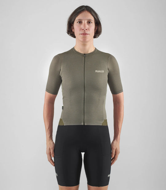 PEdALED Odyssey Military Green Maillot Mujer - La Cumbre