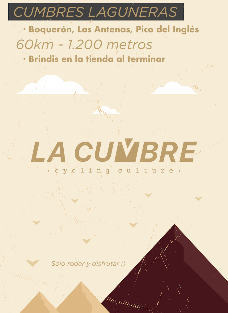 La Triada Lagunera: primera Social Ride de La Cumbre - La Cumbre