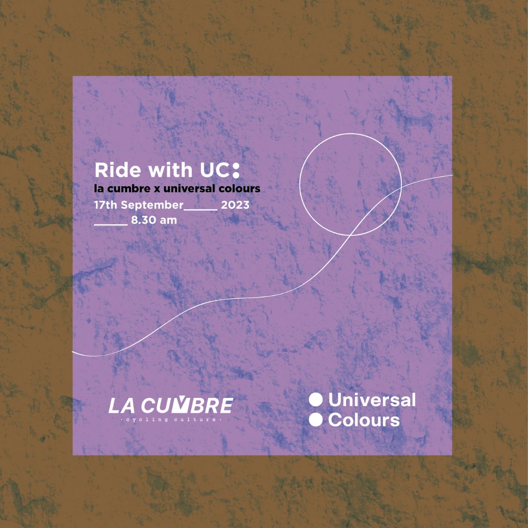 Ride with Universal Colours, fueled by Maurten