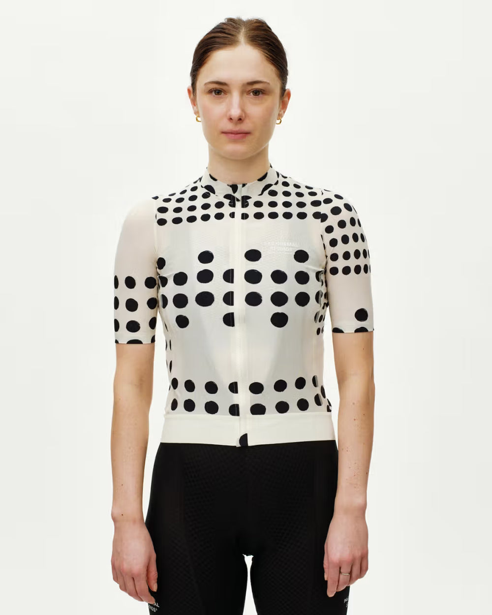 PAS NORMAL STUDIOS Essential Dot Off White Maillot Mujer