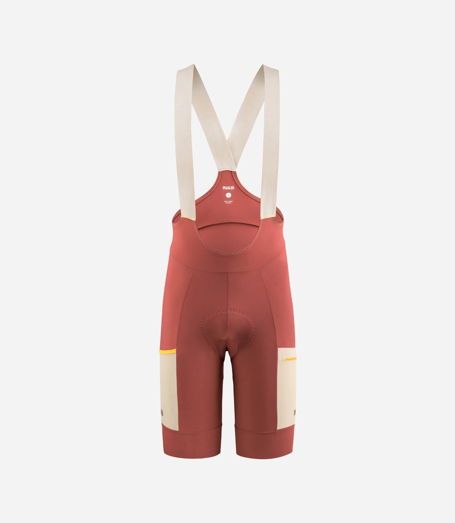PEdALED Odyssey Bib Shorts Dark Red Culote Hombre - La Cumbre
