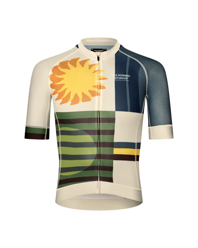 PAS NORMAL STUDIOS Mechanism AOP International Sand Maillot Ciclismo Hombre