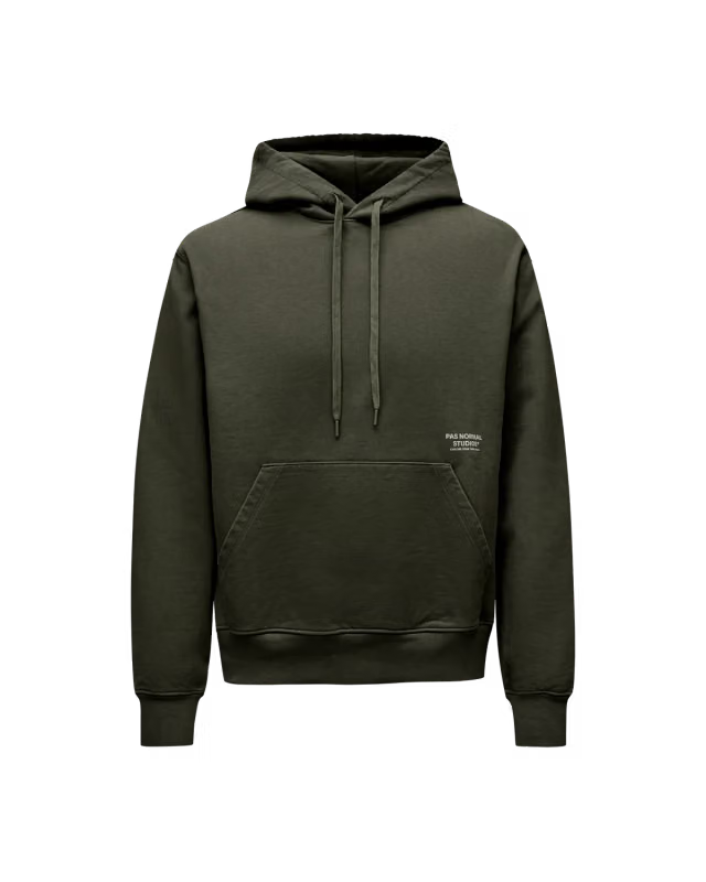 PAS NORMAL STUDIOS Off-Race Hoodie Dark Olive Sudadera Hombre