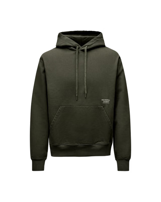 PAS NORMAL STUDIOS Off-Race Hoodie Dark Olive Sudadera Hombre