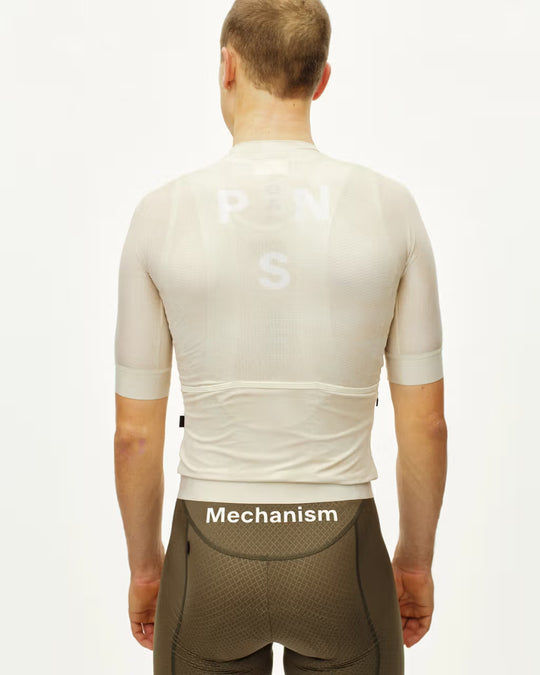 PAS NORMAL Mechanism Off White Maillot ciclismo