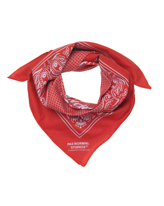 PAS NORMAL Off-Race Bandana Red