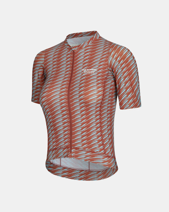 PAS NORMAL Solitude Sky Blue / Brick Maillot ciclismo mujer