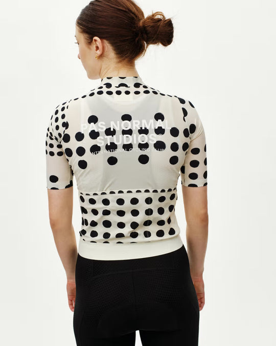 PAS NORMAL STUDIOS Essential Dot Off White Maillot Mujer