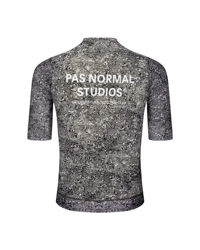 PAS NORMAL STUDIOS  Essential Light AOP Jersey Grain Off White Hombre