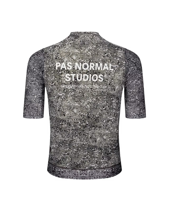 PAS NORMAL STUDIOS  Essential Light AOP Jersey Grain Off White Hombre