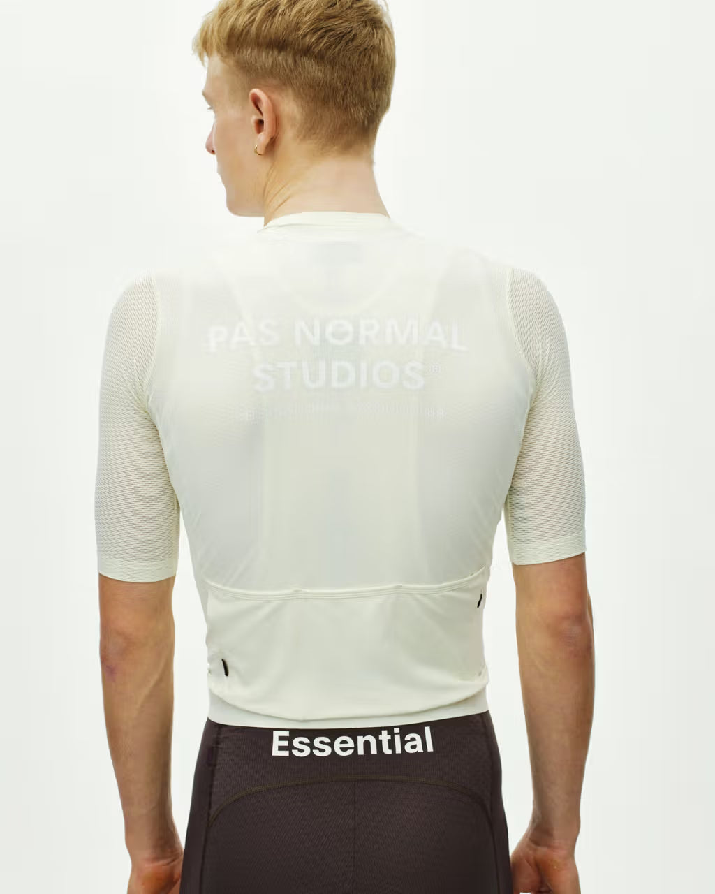 PAS NORMAL STUDIOS Essential Light Jersey - Off White Maillot hombre