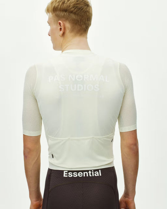 PAS NORMAL STUDIOS Essential Light Jersey - Off White Maillot hombre