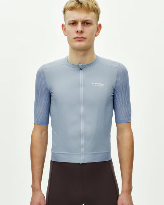 PAS NORMAL STUDIOS Essential Light Jersey - Calcite Blue Maillot hombre