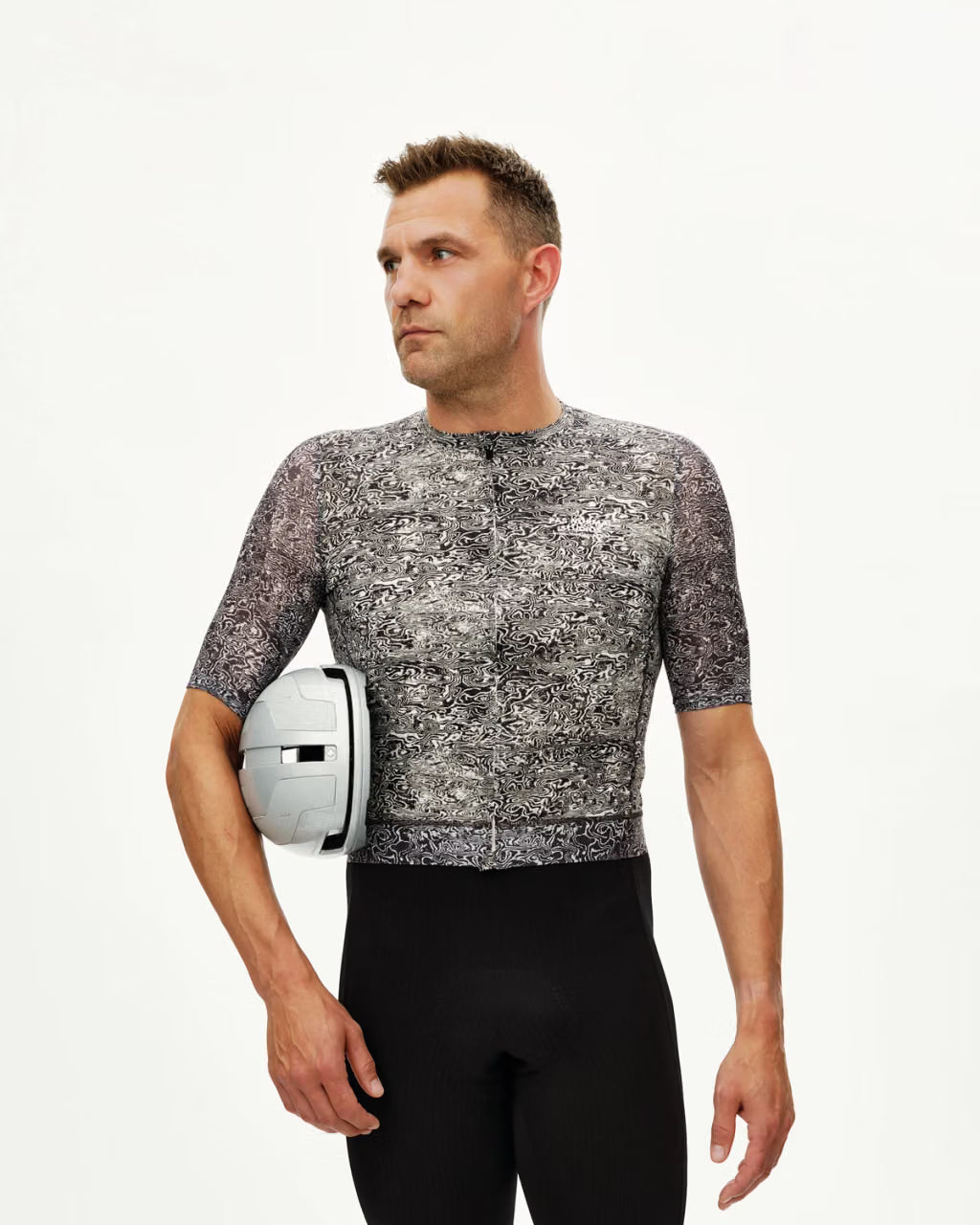 PAS NORMAL STUDIOS  Essential Light AOP Jersey Grain Off White Hombre