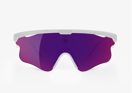 ALBA OPTICS DELTA LEI WHITE VZUM PLASMA Gafas Ciclismo - La Cumbre