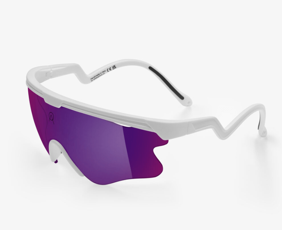 ALBA OPTICS DELTA LEI WHITE VZUM PLASMA Gafas Ciclismo - La Cumbre