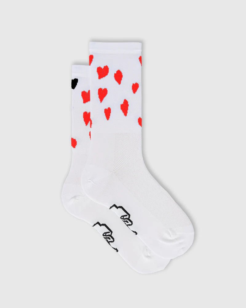 FINGERSCROSSED CLASSIC TRIP RED HEARTS Calcetines - La Cumbre