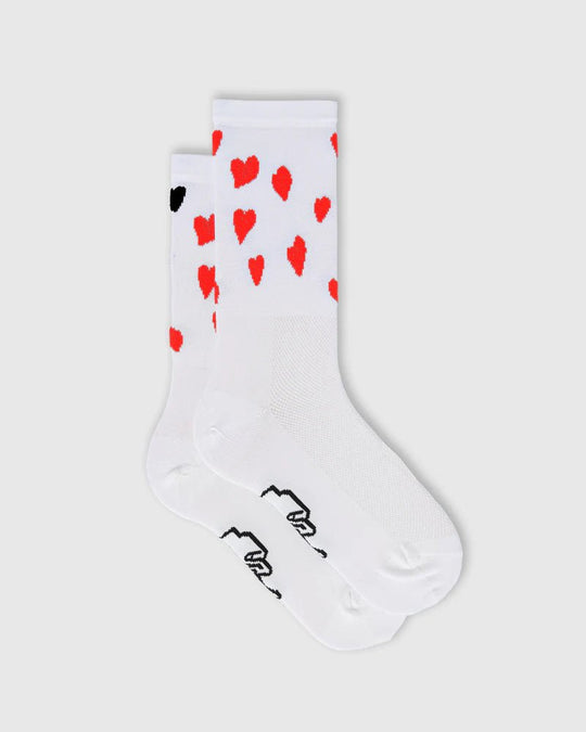 FINGERSCROSSED CLASSIC TRIP RED HEARTS Calcetines - La Cumbre