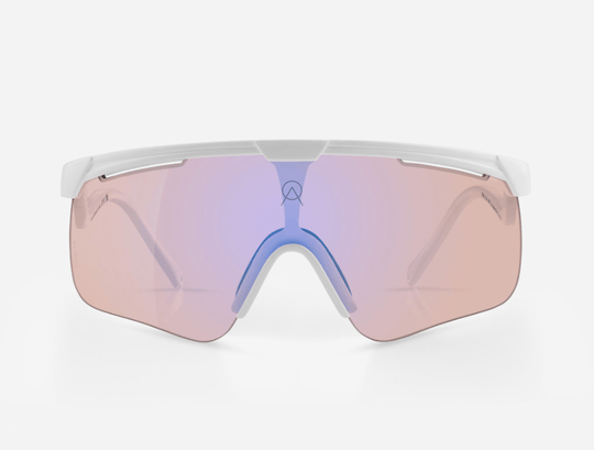 ALBA OPTICS DELTA WHITE VZUM F - LENS FLAMINGO Gafas Ciclismo - La Cumbre