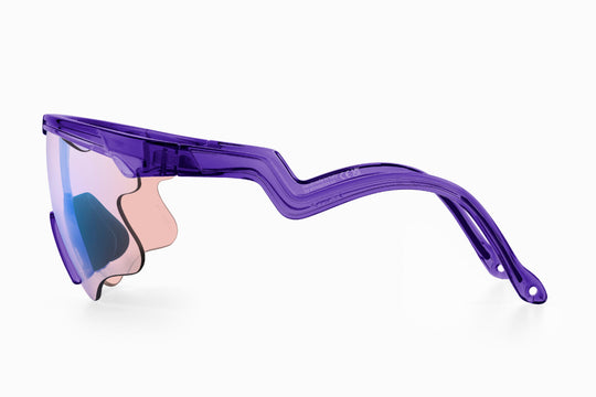 ALBA OPTICS DELTA LEI PURPLE GLOSSY VZUM F-LENS FLM Gafas Ciclismo