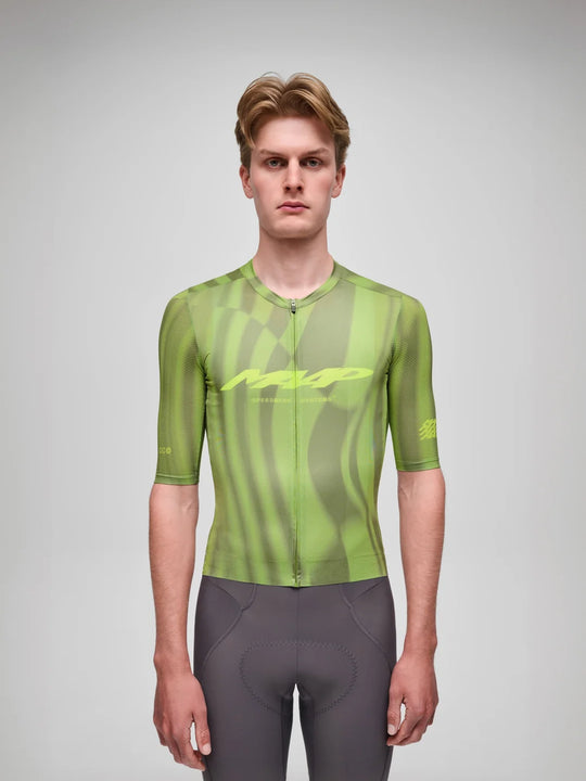MAAP Halo Pro Air 3.0 Green Flux Maillot Hombre