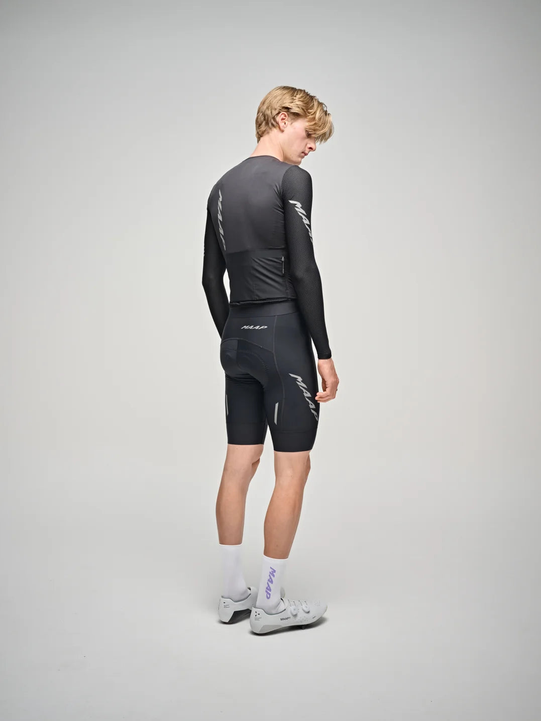 MAAP Pro Emerge LS Black Maillot Hombre