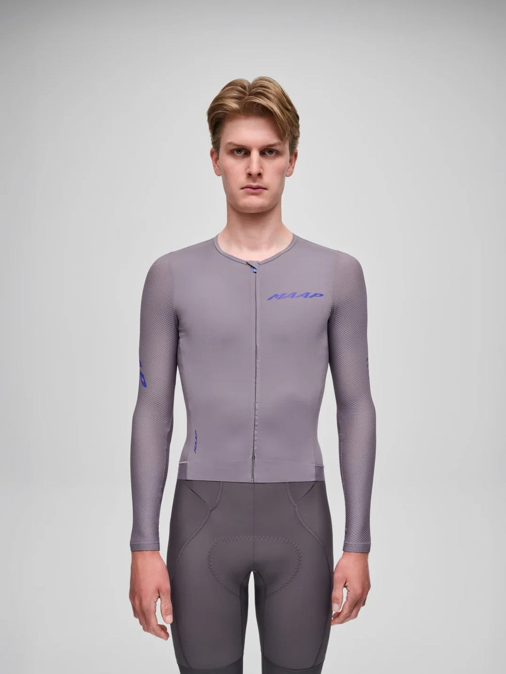 MAAP Pro Emerge LS Anthracite Maillot Hombre