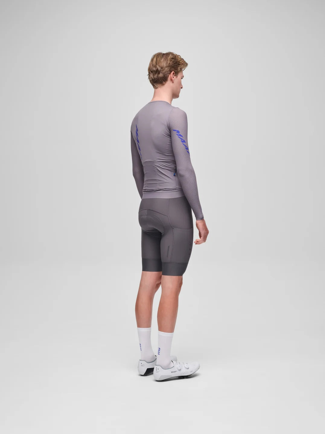MAAP Pro Emerge LS Anthracite Maillot Hombre