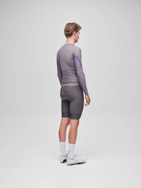 MAAP Pro Emerge LS Anthracite Maillot Hombre