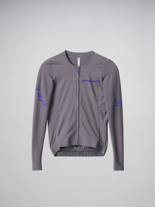 MAAP Pro Emerge LS Anthracite Maillot Hombre