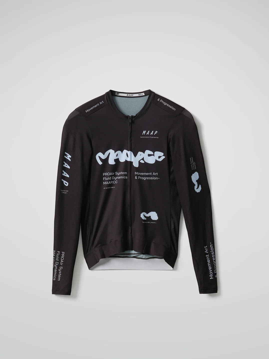 MAAP Strata Pro Air LS Jersey 3.0 Dark Choc Maillot Hombre