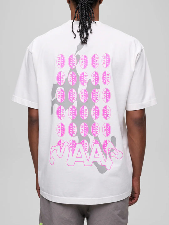 MAAP x P.A.M White/Violet Cosmos Camiseta - La Cumbre