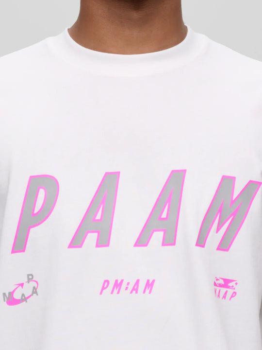 MAAP x P.A.M White/Violet Cosmos Camiseta - La Cumbre