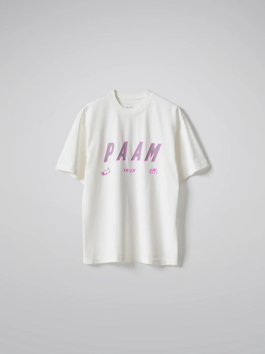 MAAP x P.A.M White/Violet Cosmos Camiseta - La Cumbre