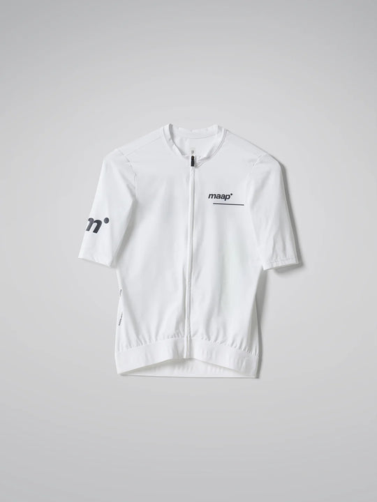 MAAP Training Jersey White Maillot Corto Mujer