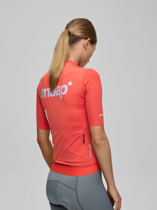 MAAP Training Jersey 2.0 Washed Red Maillot Corto Mujer