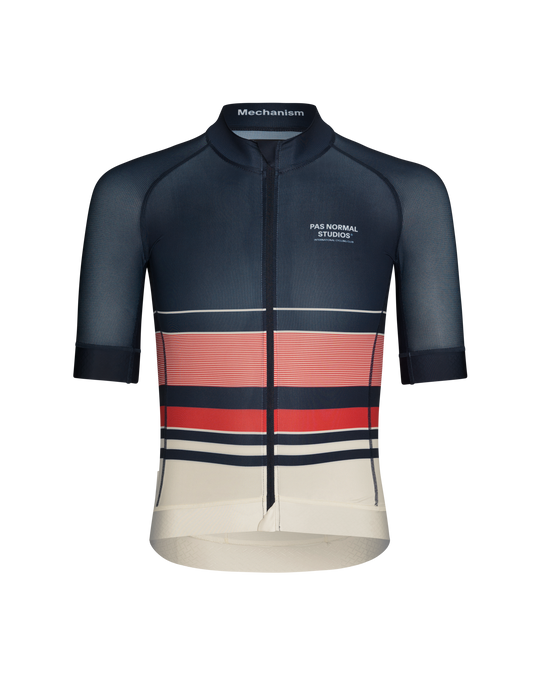 PAS NORMAL Mechanism Late Drop - Navy Maillot ciclismo