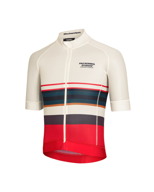 PAS NORMAL Mechanism Late Drop - Off White Maillot ciclismo