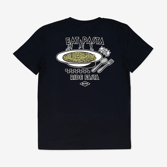 BONK Pasta T-shirt Black