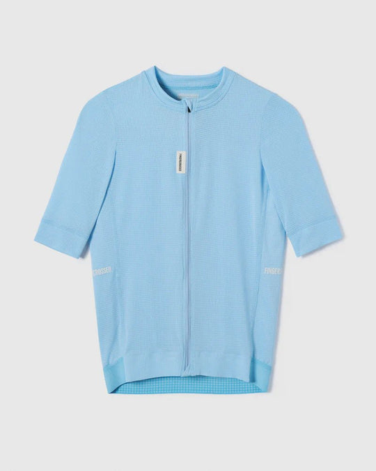 FINGERSCROSSED ROAD JERSEY SUPER LIGHT HIMMELBLAU Maillot Hombre - La Cumbre
