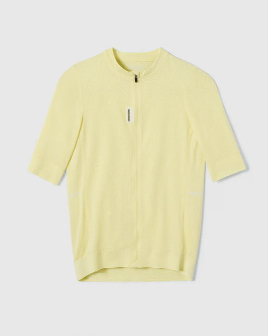 FINGERSCROSSED ROAD JERSEY SUPER LIGHT MEN BUTTER YELLOW Maillot Hombre - La Cumbre