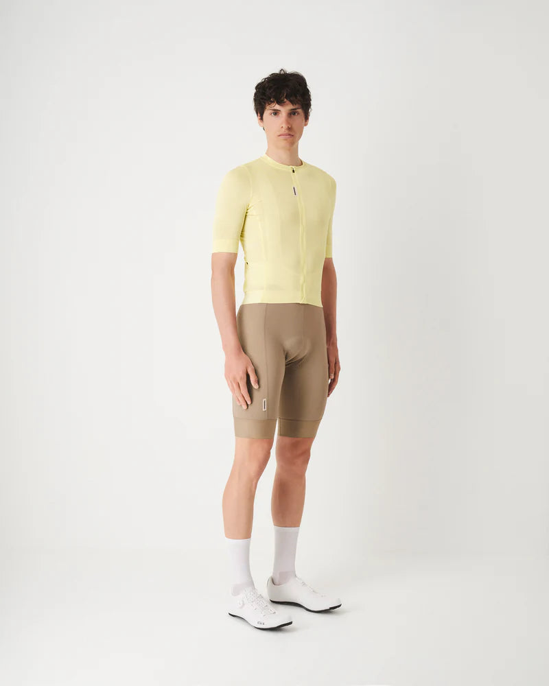 FINGERSCROSSED #ROAD JERSEY SUPER LIGHT MEN BUTTER YELLOW Maillot Hombre