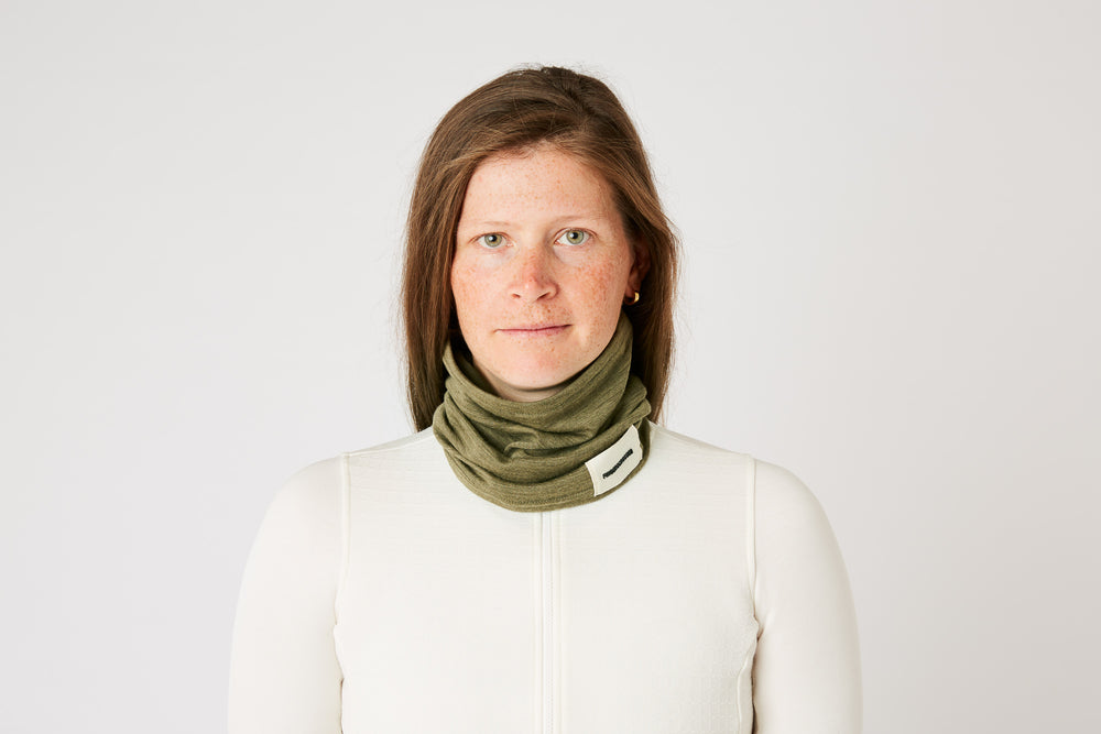 FINGERSCROSSED #TUBE SCARF OLIVE