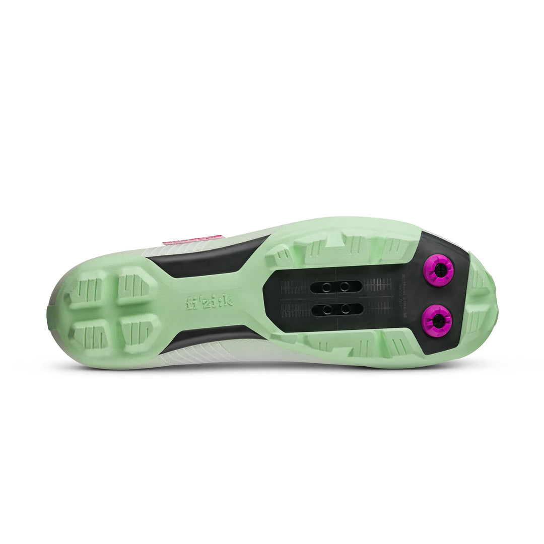 FIZIK Vento Ferox Carbon 2 Light grey/Mint Zapatillas Ciclismo Gravel/MTB - La Cumbre