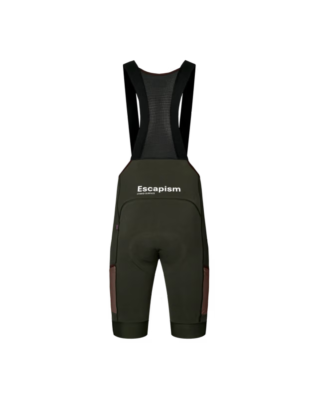 PAS NORMAL STUDIOS Escapism Dark Olive Culotte Ciclismo Hombre